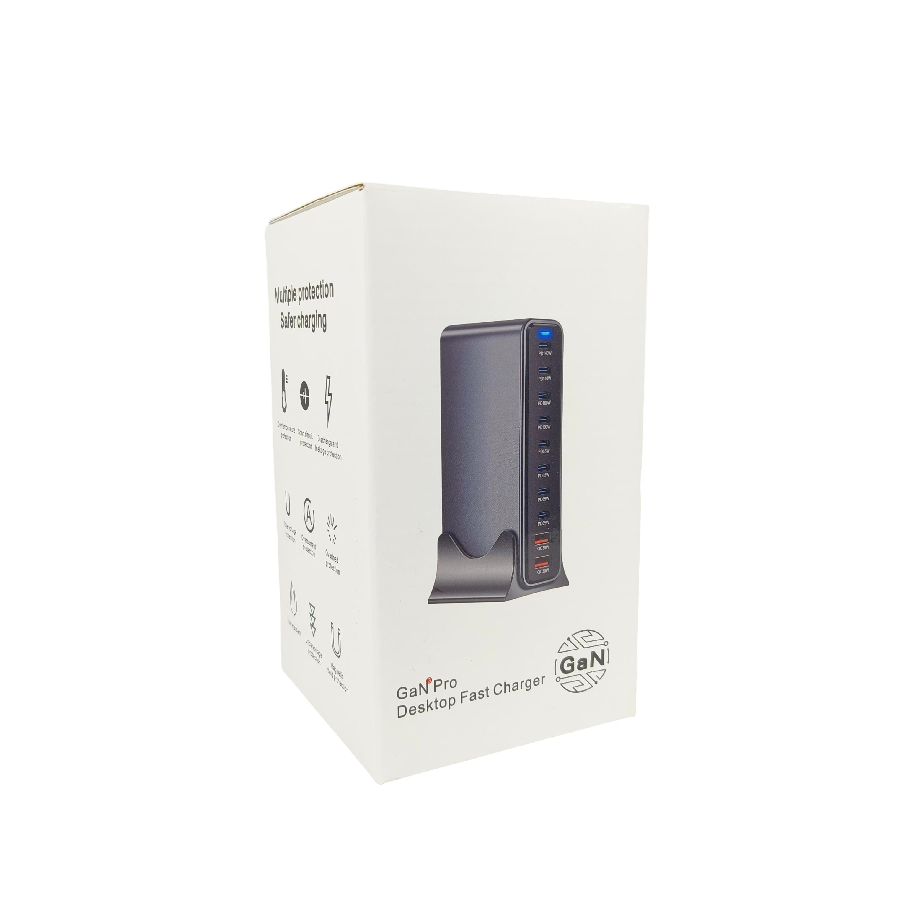 Gambar produk Taffware Charger Station Fast Charging USB Type C GaN3 10 Port 800W - YMX-800W