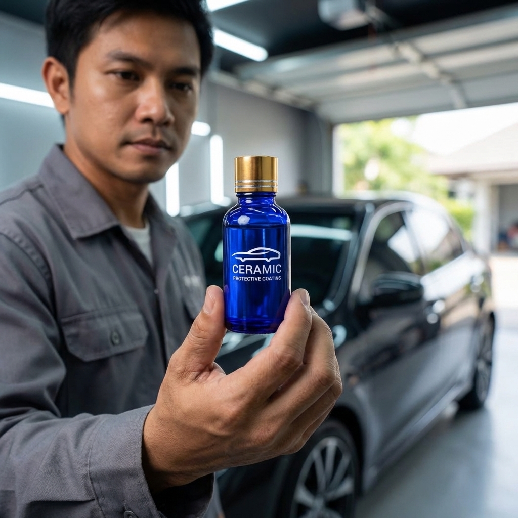 PROCOAT Poles Mobil Auto Ceramics Coating Liquid Anti Scratch 9H 30ml - P9H Gambar produk PROCOAT Poles Mobil Auto Ceramics Coating Liquid Anti Scratch 9H 30ml - P9H