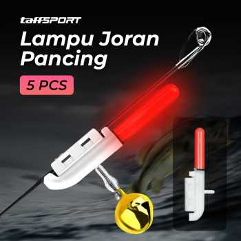 TaffSPORT Lampu Pancing Joran LED Lonceng Luminous 5 PCS with Battery - LM-50