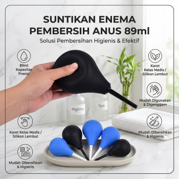 XceeFit Suntikan Enema Pembersih Anus System Cleansing 89ml - ES884