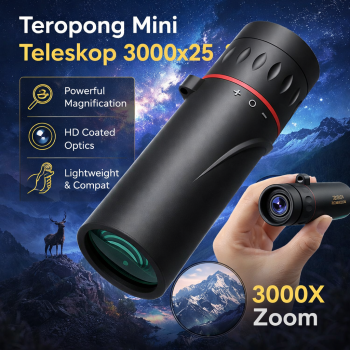 KOGER Teropong Mini Teleskop Monocular HD High Magnification 3000x25 - KG135