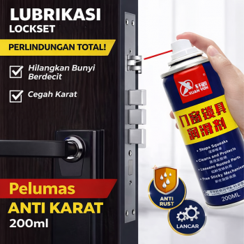 Xuan Yun Pelumas Anti Karat Logam Besi Lubricant Rust Proof 200ml - XY200
