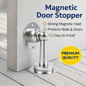 TaffHOME Penahan Pintu Anti-Collision Magnetic Door Stopper - 4304