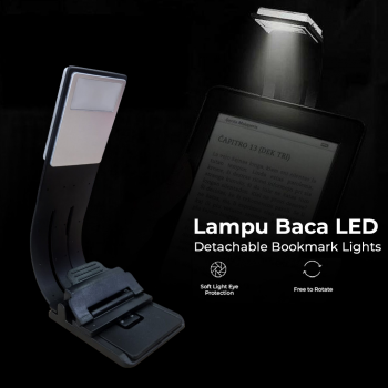 Gambar produk Lampu Baca Mini LED Detachable Clip Reading Lamp 3 Color 50 Lumens 3W - KD-20