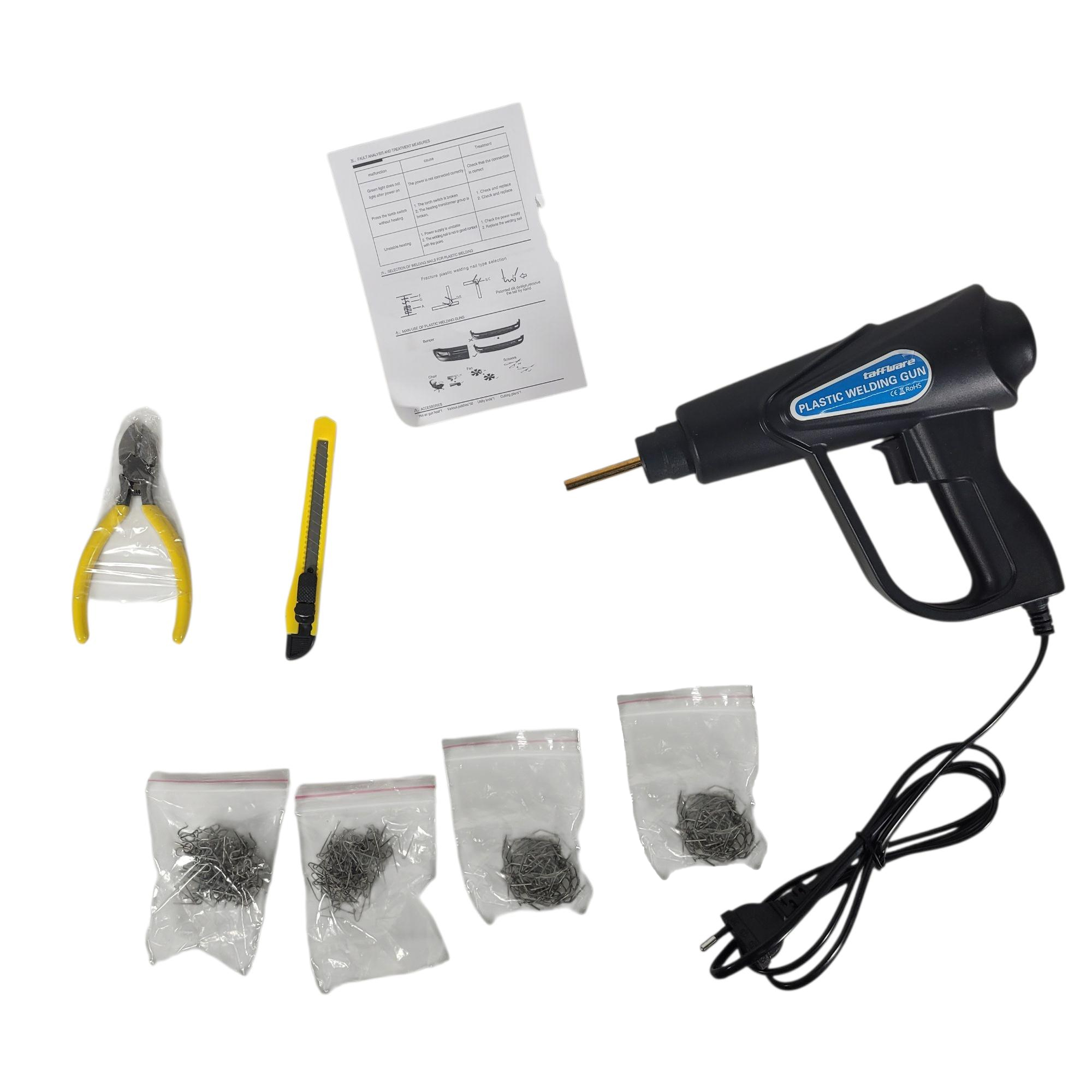 Taffware Pistol Las Plastik Rapid Temperature Plastic Welding Gun 70W - XC-70 Gambar produk Taffware Pistol Las Plastik Rapid Temperature Plastic Welding Gun 70W - XC-70 - 8