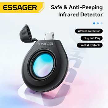 Gambar produk ESSAGER Detektor Kamera Tersembunyi Anti Spy Hidden Camera Detector - ES-TC02
