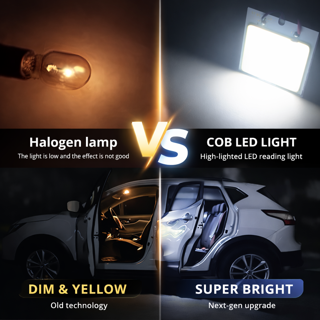 HVIERO Chip Lampu LED COB SMD Interior Mobil 6500K 5W 12V 4 PCS 16x26mm - MO10 Gambar produk HVIERO Chip Lampu LED COB SMD Interior Mobil 6500K 5W 12V 4 PCS 16x26mm - MO10