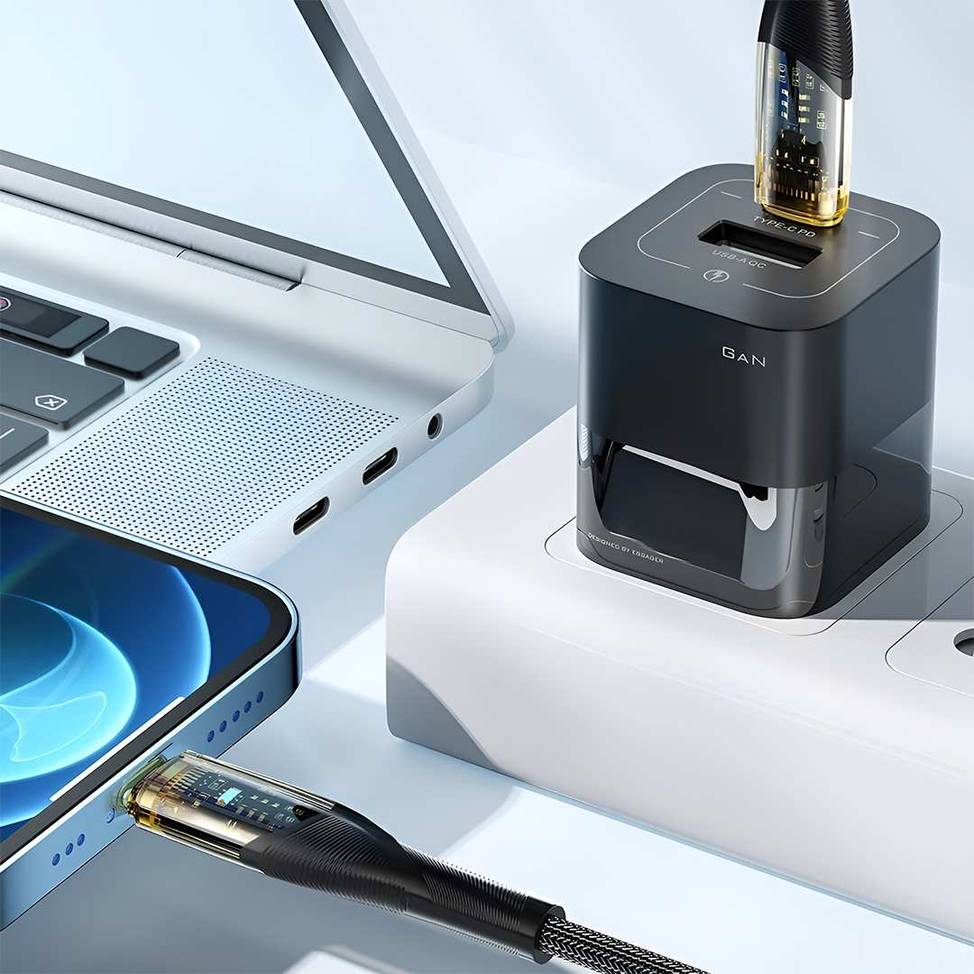 Gambar produk ESSAGER Kabel Data Type C to Lightning PD Quick Charging LED 29W 3A 1M - ES-X29