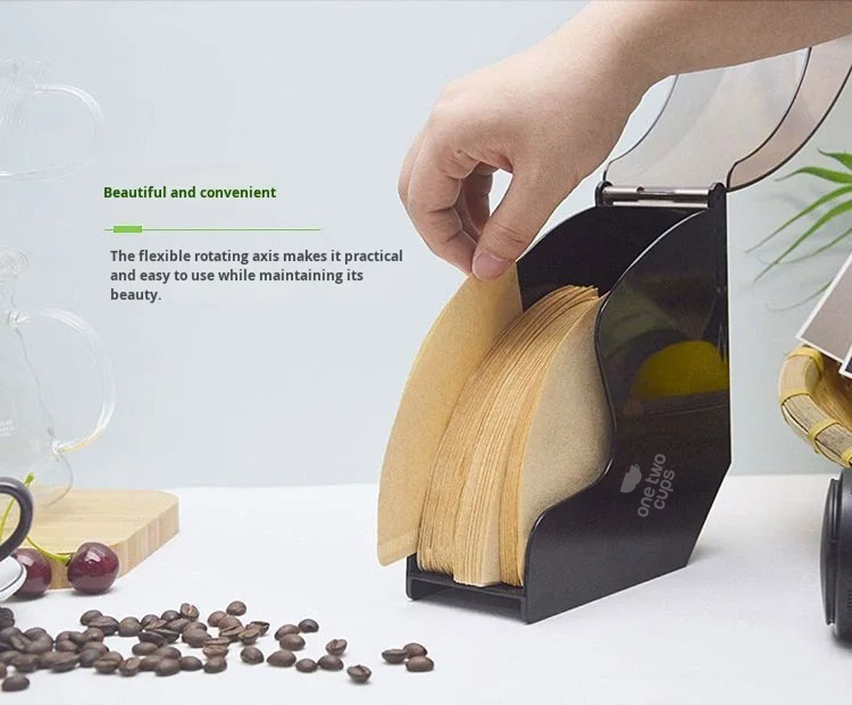 Gambar produk One Two Cups Tempat Filter Kertas Kopi Paper Coffee Holder Acrylic - ZJ020 - 5