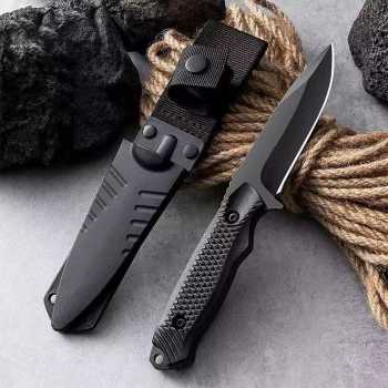Gambar produk Fixed Pisau Tactical Outdoor Survival Straight Knife with Sheath - D580