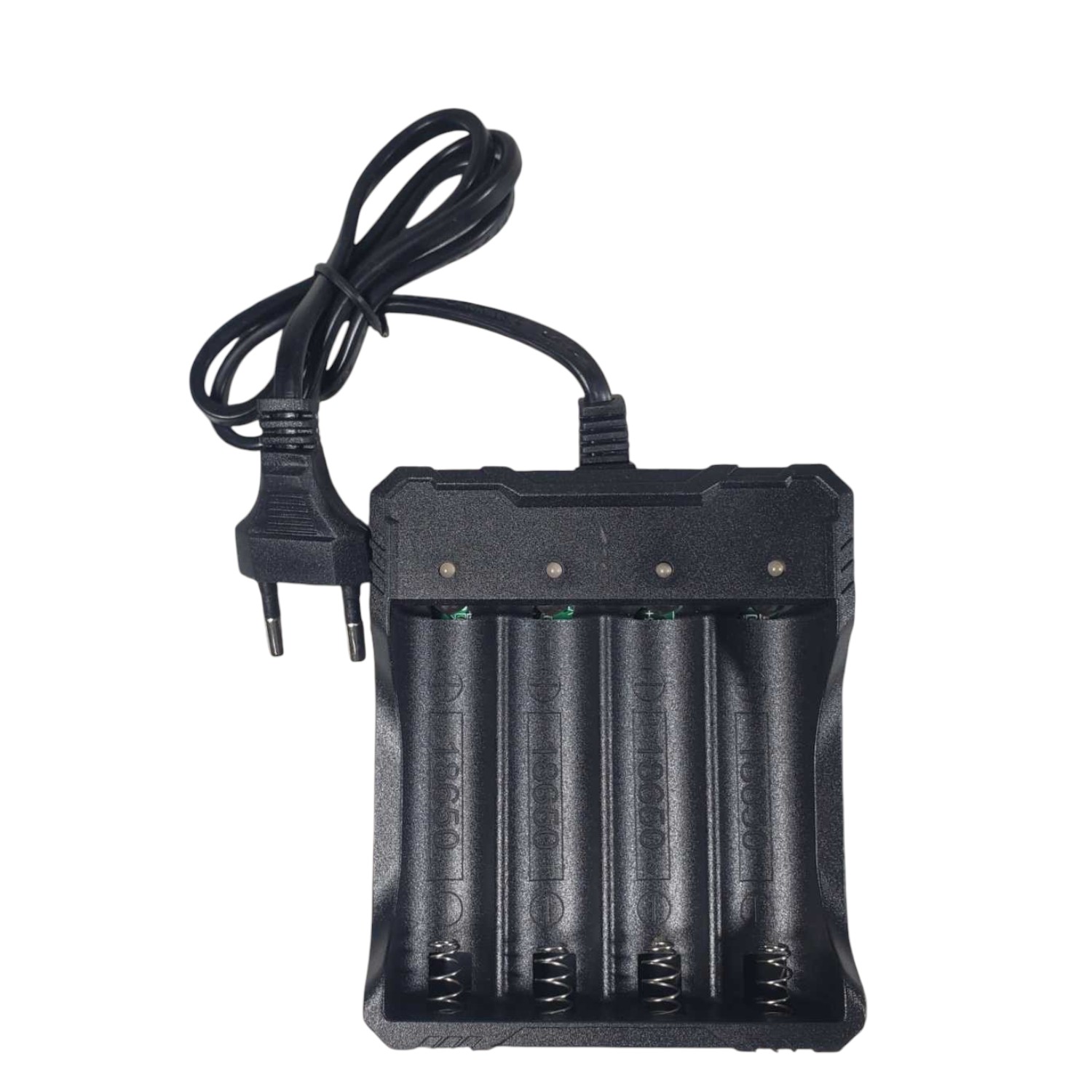 Hong Dong Charger Baterai 4 Slot 18650 Li-Ion LED Light 4.2V 1200mA - MS-404A Gambar produk Hong Dong Charger Baterai 4 Slot 18650 Li-Ion LED Light 4.2V 1200mA - MS-404A - 1
