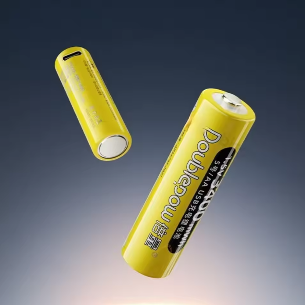 Doublepow Baterai Rechargeable AA 3400mWh 1.5V 1 PCS - DP-3100 Gambar produk Doublepow Baterai Rechargeable AA 3400mWh 1.5V 1 PCS - DP-3100