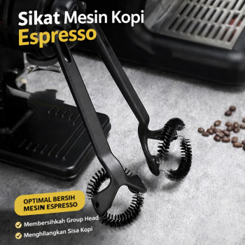 One Two Cups Sikat Mesin Kopi Espresso Machine Group Head Brush - Y5