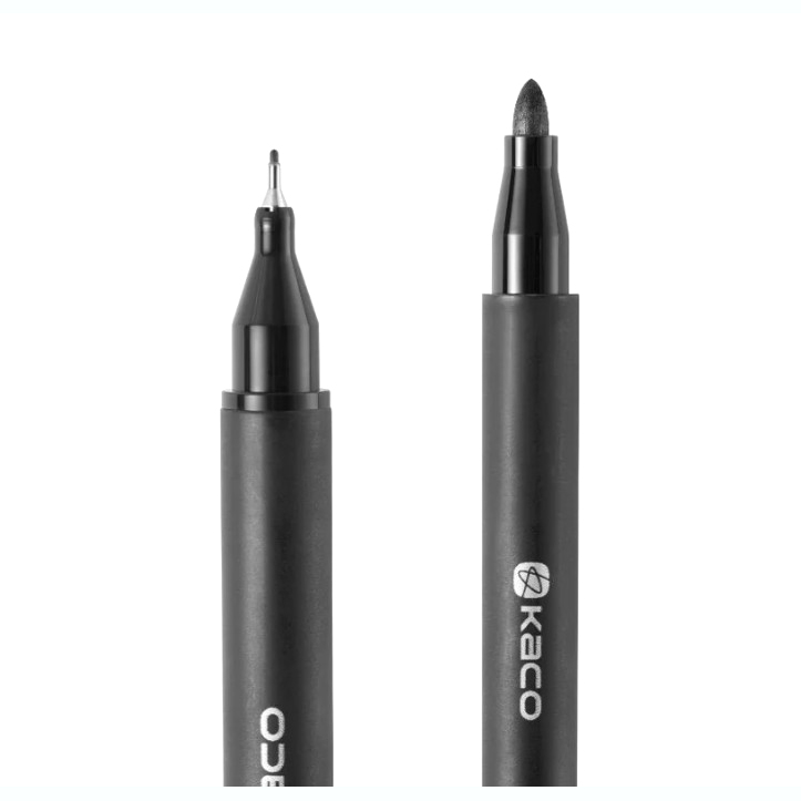Gambar produk Kaco Pure Spidol Double Tip Permanent Marker 4 mm 0.8mm 1 PCS - K1051