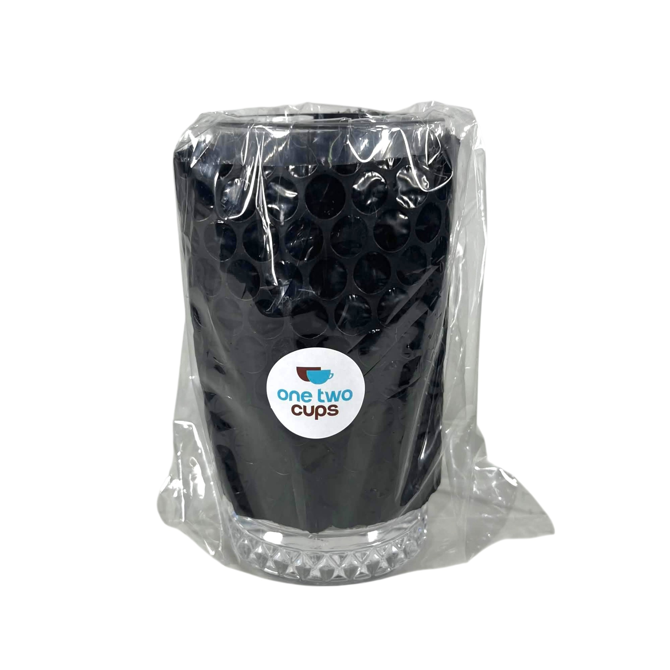 One Two Cups Gelas Kaca Aesthetic Kopi Teh Striped Crystal Glass 445ml - EL-45 Gambar produk One Two Cups Gelas Kaca Aesthetic Kopi Teh Striped Crystal Glass 445ml - EL-45