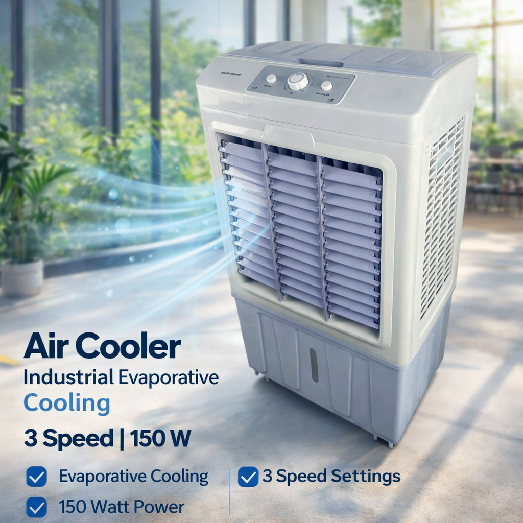 TaffHOME Kipas Air Cooler Industrial Pendingin 3 Speed 8.5m/s 150W 45L - 5000-2 Gambar produk TaffHOME Kipas Air Cooler Industrial Pendingin 3 Speed 8.5m/s 150W 45L - 5000-2