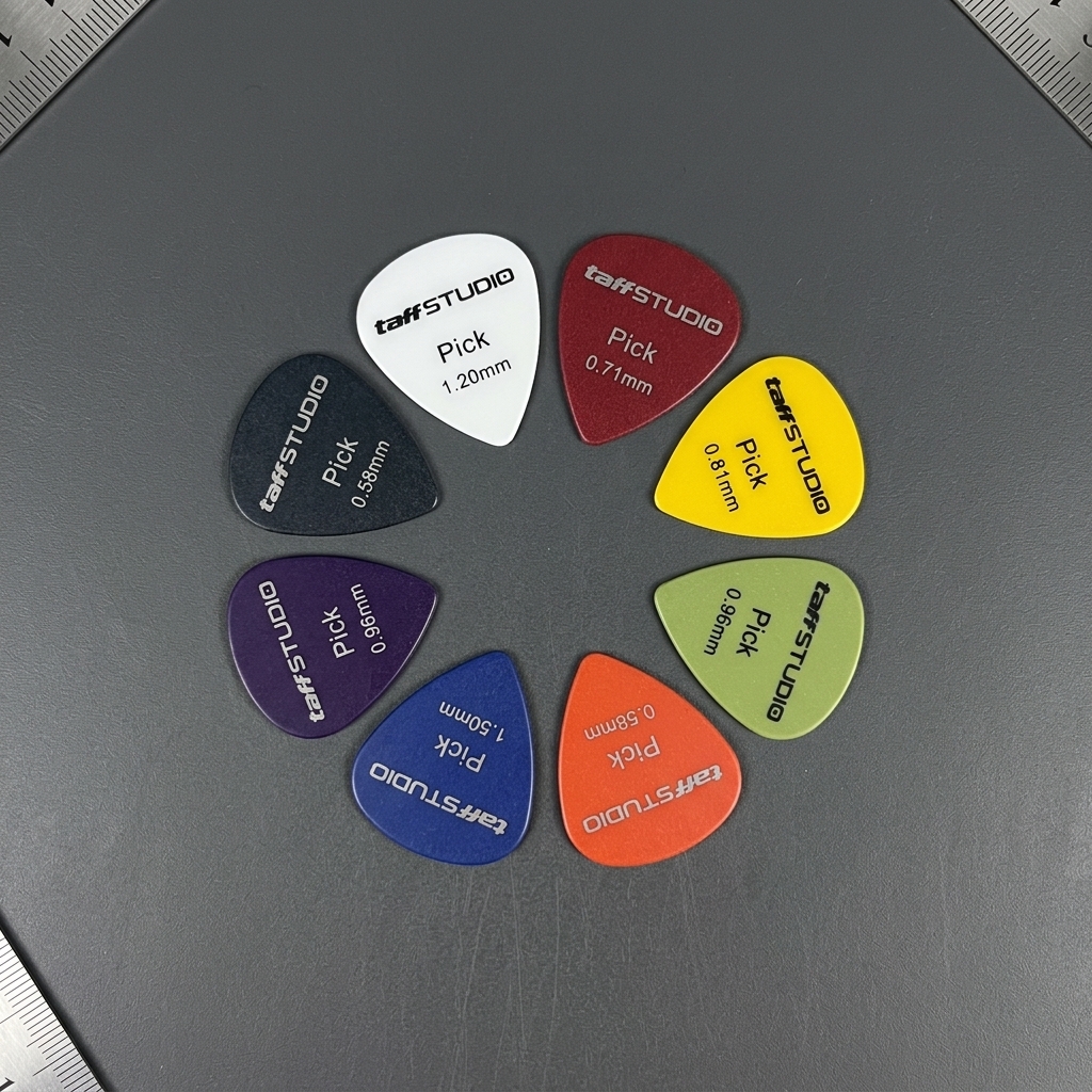 Gambar produk TaffSTUDIO Pick Gitar Akustik Electric Plectrum Assorted 50 PCS - A011A