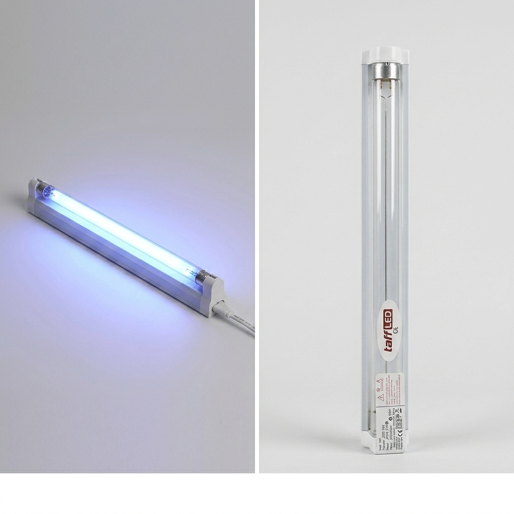 TaffLED Lampu UV Sterilizer Anti Bakteri T5 220V 310mm 8W - SP-T5-UV Gambar produk TaffLED Lampu UV Sterilizer Anti Bakteri T5 220V 310mm 8W - SP-T5-UV - 1