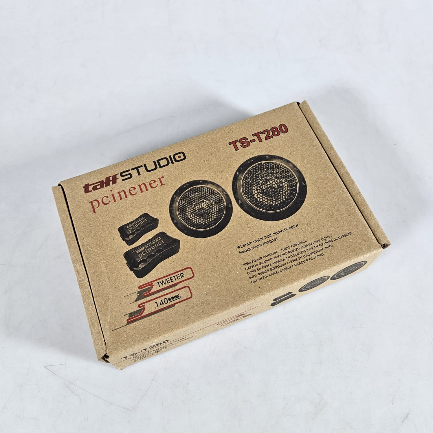 TaffSTUDIO Pcinener Speaker Mini Dome Tweeter Speaker Mobil 140W 2 PCS - TS-T280 Gambar produk TaffSTUDIO Pcinener Speaker Mini Dome Tweeter Speaker Mobil 140W 2 PCS - TS-T280