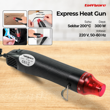 Gambar produk Taffware QST Express Heat Gun Hot Blower Vinyl 220V 300W - QST-220