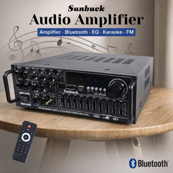 Sunbuck Audio Amplifier Bluetooth EQ Karaoke FM 2000W - AV-326Z PLUS