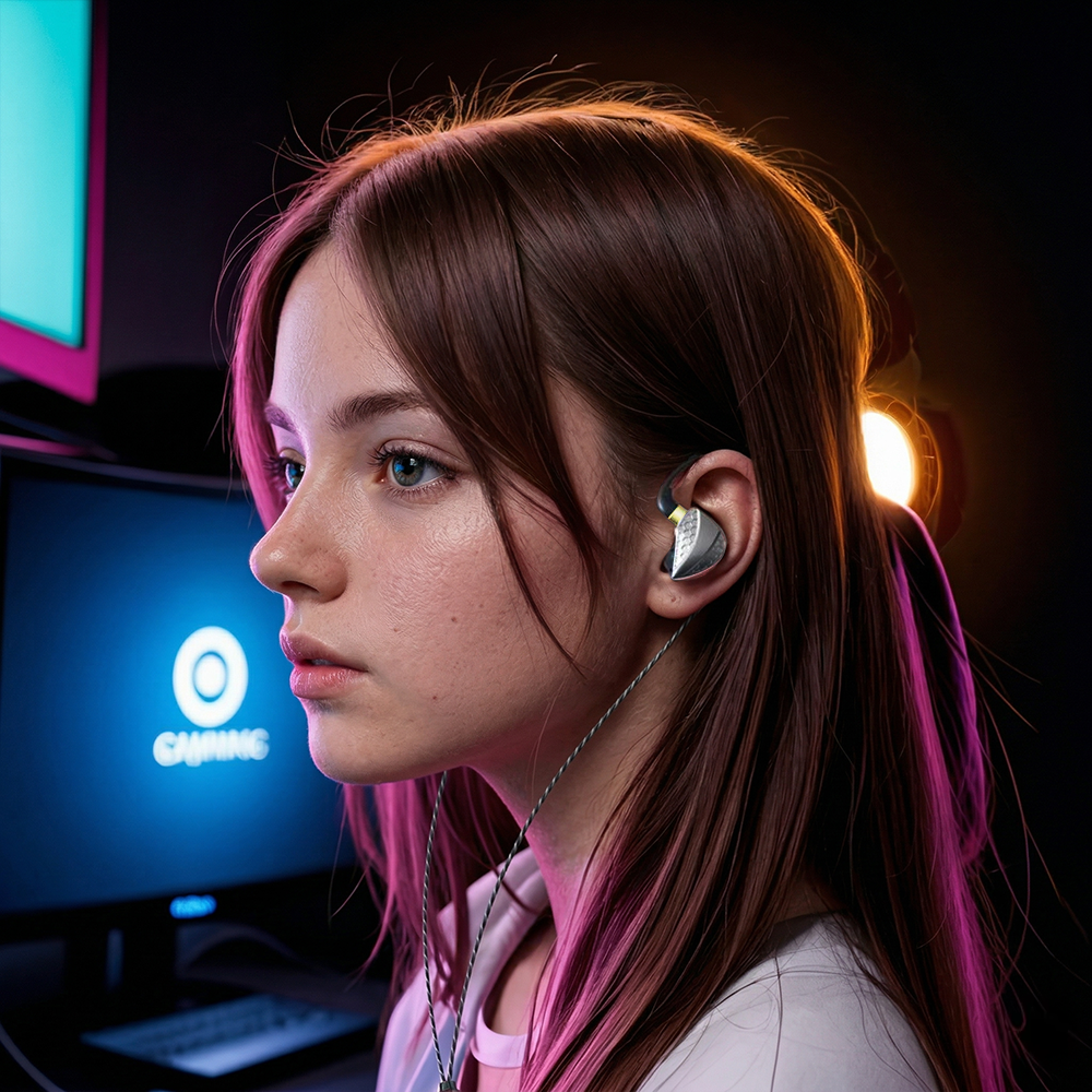 QKZ Earphone In-Ear Wired Detachable HiFi Surround Sound with Mic - Hi6T Gambar produk QKZ Earphone In-Ear Wired Detachable HiFi Surround Sound with Mic - Hi6T - 7