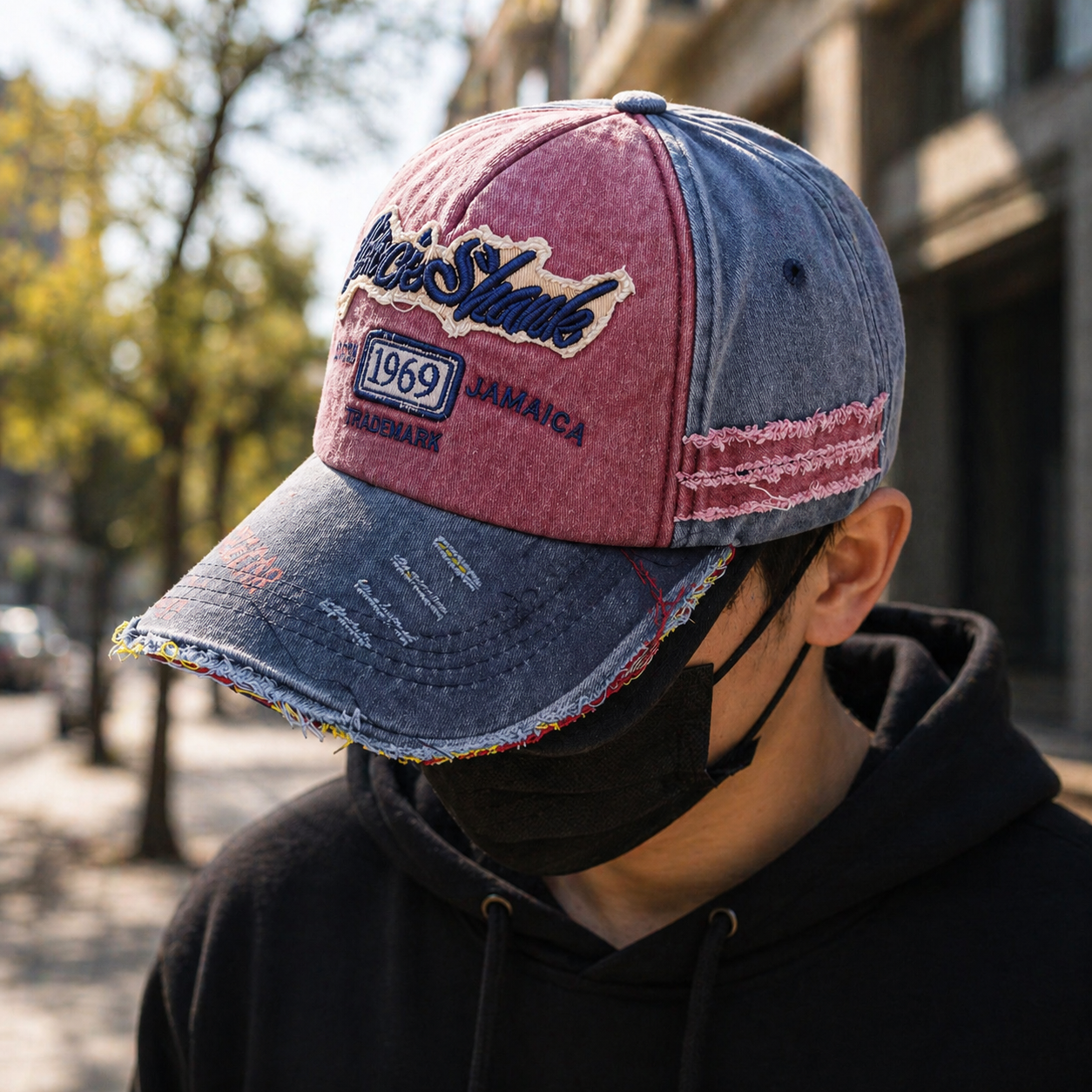 Rhodey Topi Baseball Cap Rock Shark Kingston 1969 - F206 Gambar produk Rhodey Topi Baseball Cap Rock Shark Kingston 1969 - F206 - 4