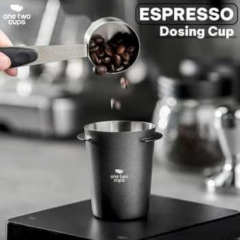 One Two Cups Dosing Cup Portafilter Espresso Machine SS304 - HB5