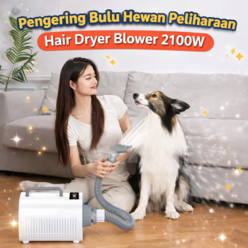OIMG Pengering Bulu Kucing Anjing Pet Grooming Hair Dryer Blower 2100W - ZHC03