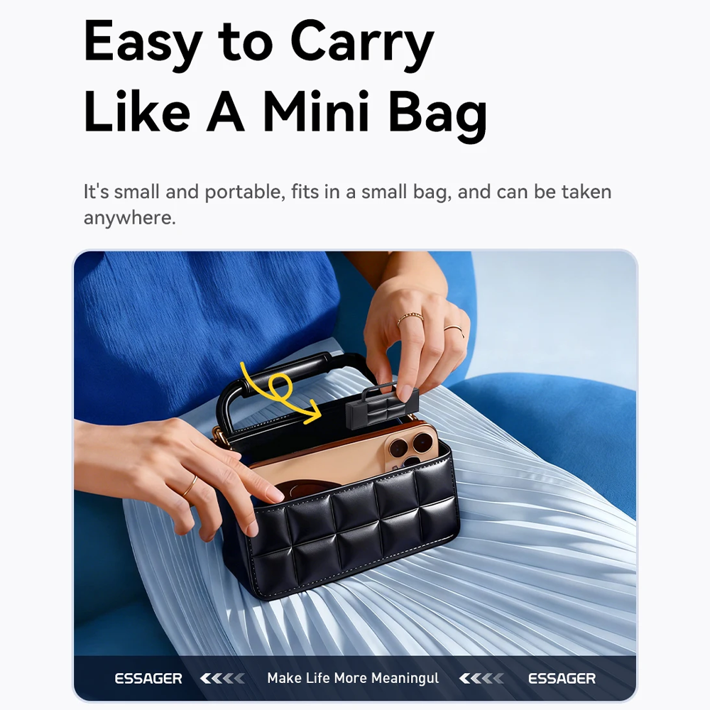 Gambar produk ESSAGER Card Reader 2in1 USB A Type C OTG USB 3.0 SD TF Card - ES-DK01