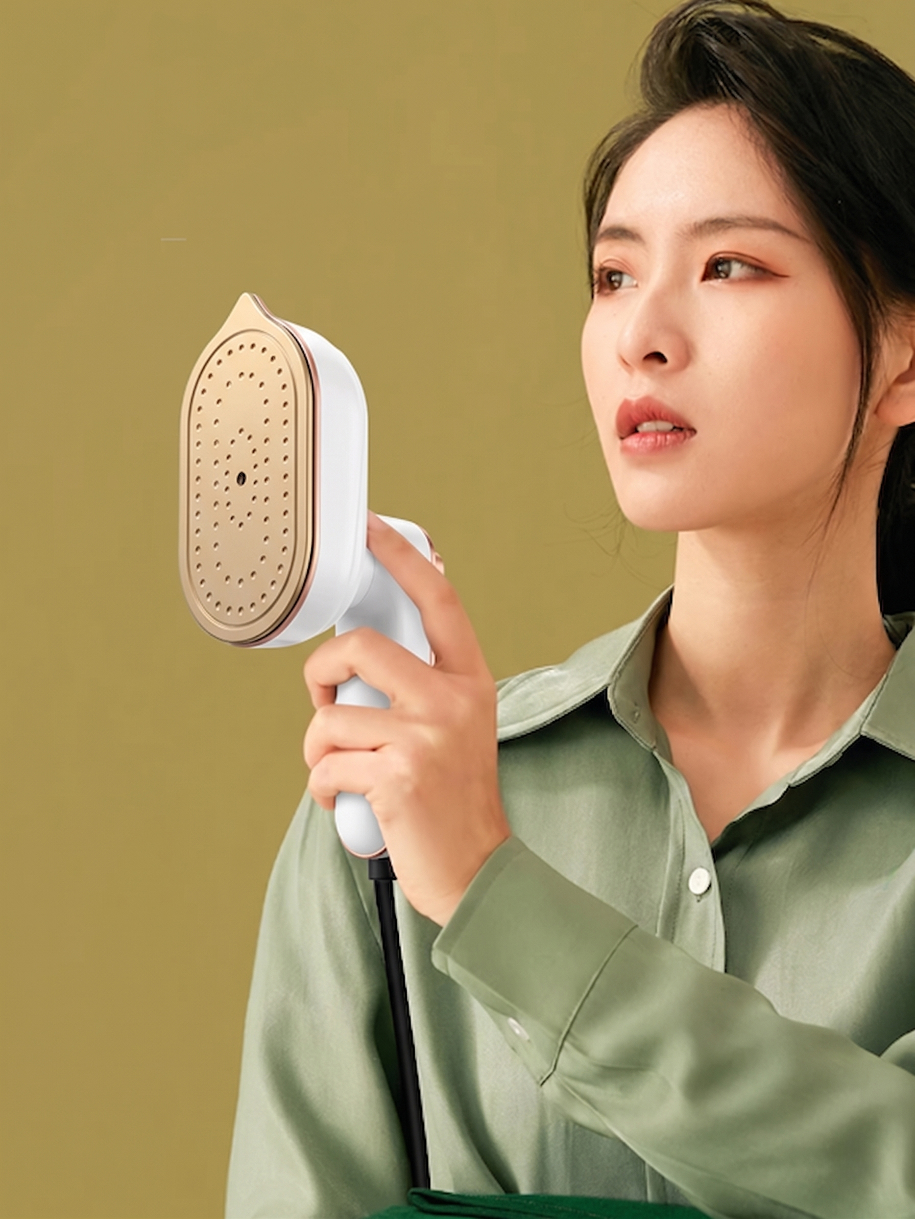Oumonoka Setrika Uap Steamer Genggam Portable Handheld 38W 50ml - YB-005 Gambar produk Oumonoka Setrika Uap Steamer Genggam Portable Handheld 38W 50ml - YB-005 - 6