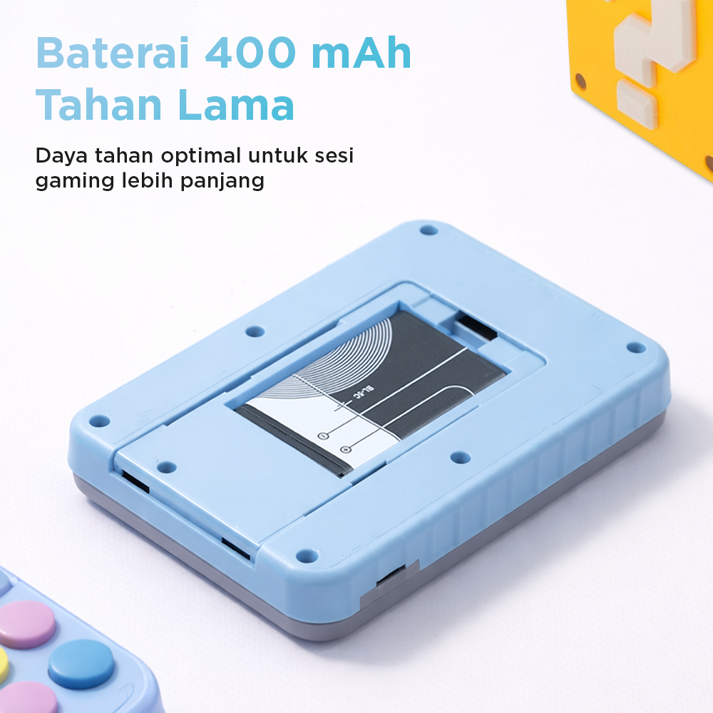 GGS Retro Portable Handheld Console 500 Game 2.4 Inch 128MB RAM - G5 Gambar produk GGS Retro Portable Handheld Console 500 Game 2.4 Inch 128MB RAM - G5 - 6