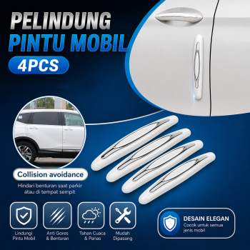 Automobiles Pelindung Pintu Mobil Car Door Bumper Guard 4 PCS - SD-2157