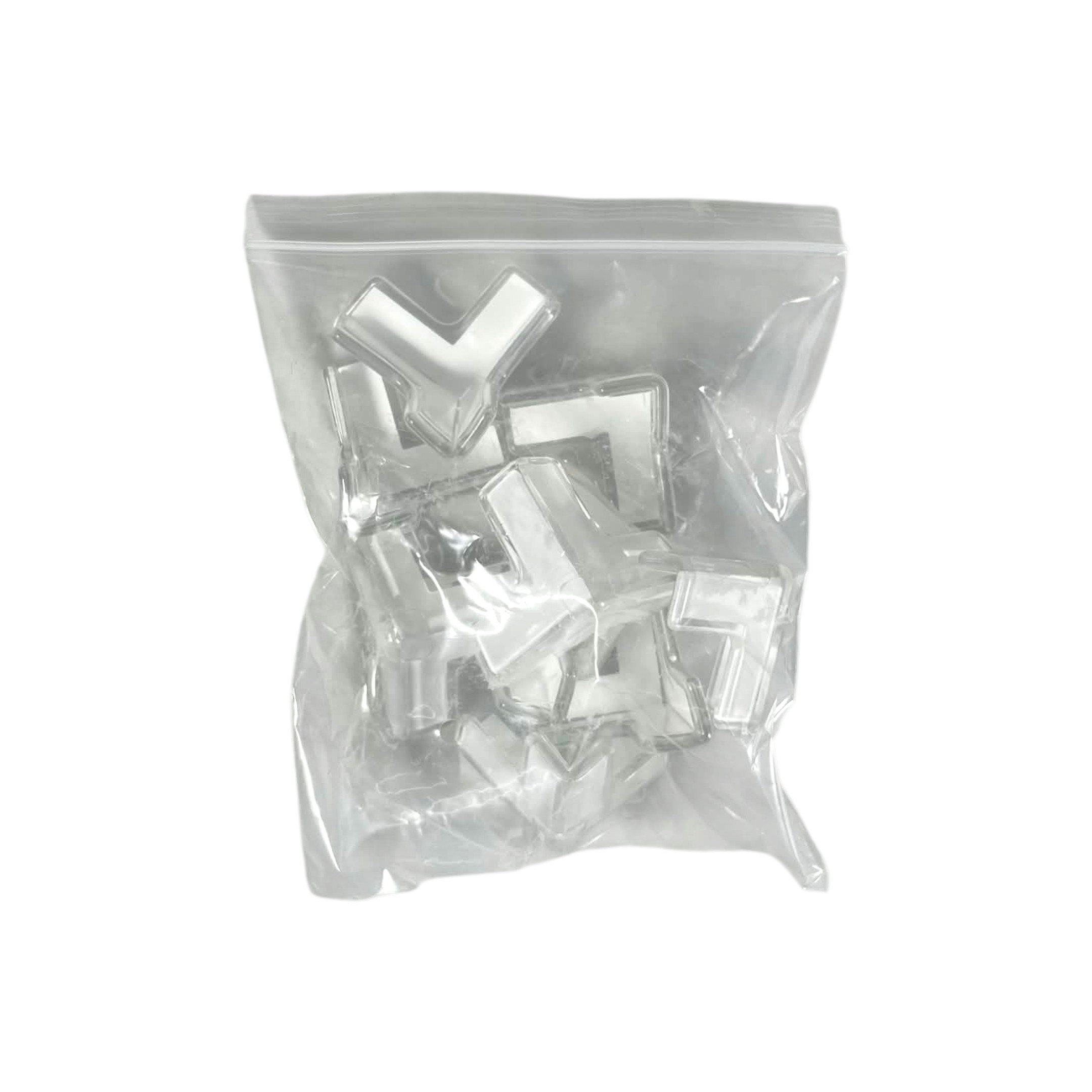 Gambar produk FUSHAN Pelindung Sudut Meja T-Shaped Corner Protector 10 PCS - FS33 - Kemasan