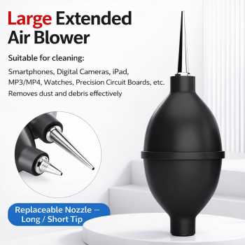 BOBORAT Air Blower One Way Intake Pembersih Debu Lensa Kamera P6 - BBR20