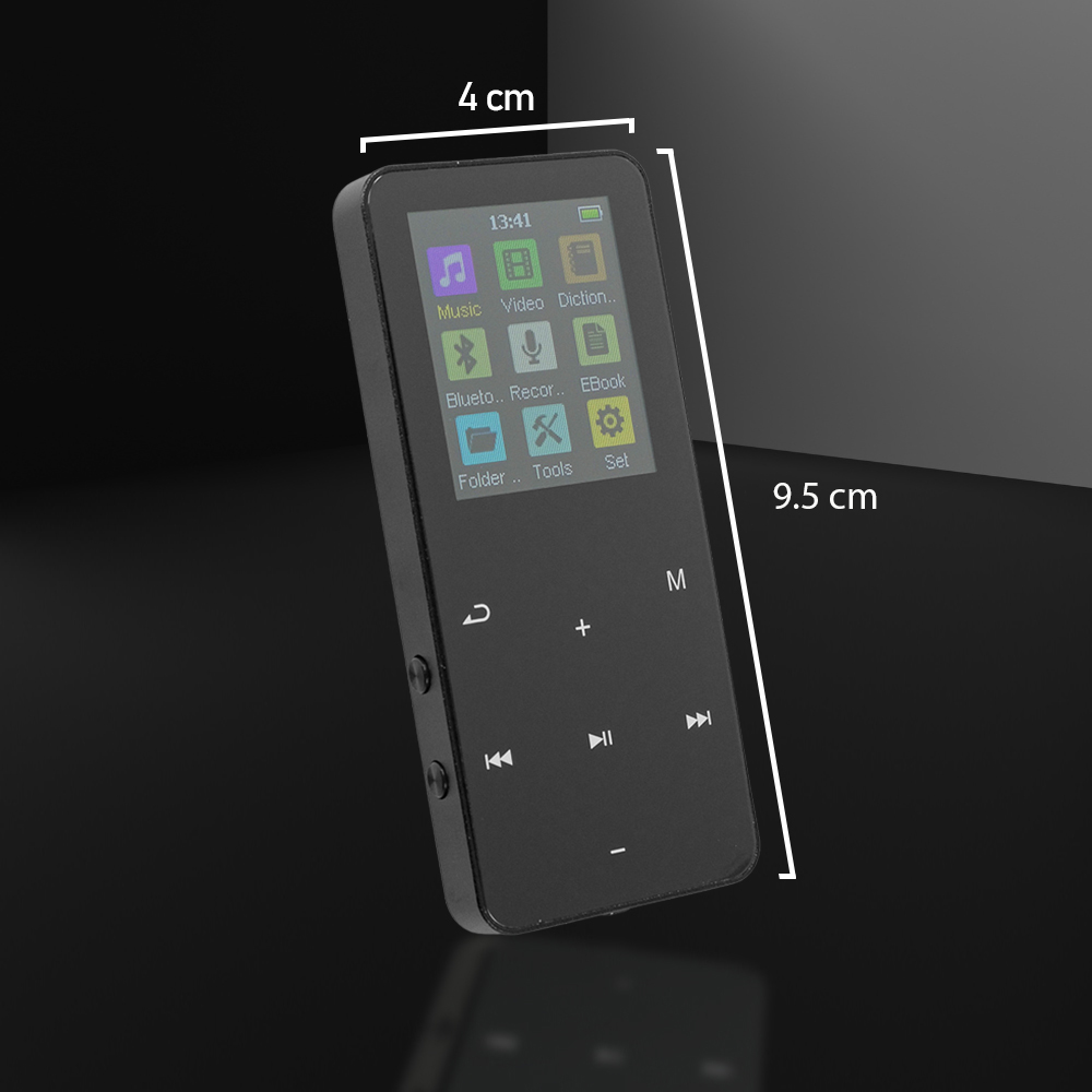 Woramy MP3 Digital Audio Player MP4 1.77 Inch Bluetooth 4.2 500mAh 8GB - SD-01 Gambar produk Woramy MP3 Digital Audio Player MP4 1.77 Inch Bluetooth 4.2 500mAh 8GB - SD-01 - 6