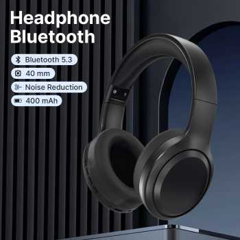 Gambar produk Shoumi Headphone Bluetooth 5.3 Noise Reduction Foldable 400mAh - DR-03