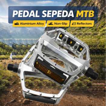Vorcool Pedal Sepeda Mountain Bike MTB Anti-Slip Aluminium Alloy 2 PCS - M24