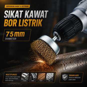 SHENGMEIYU Sikat Kawat Bor Listrik Wire Grinder Brush Polishing - SM3