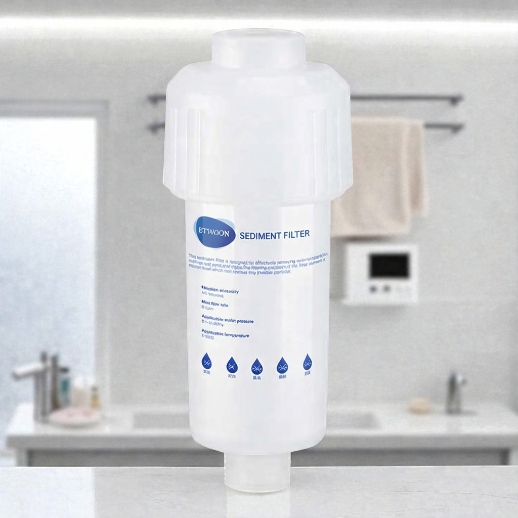 Gambar produk BTWOON Water Filter Keran Air Penyaring Kotoran Mesin Cuci Shower - CO94 - 1