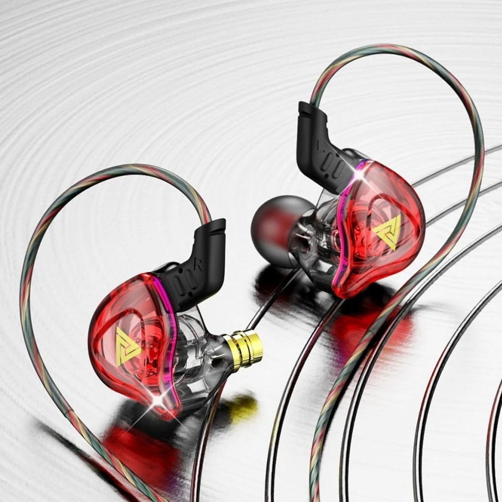 QKZ Wired Earphone IEM In Ear Monitor Dynamic HiFi Gaming Music Bass - QKZ-AK6-DMX Gambar produk QKZ Wired Earphone IEM In Ear Monitor Dynamic HiFi Gaming Music Bass - QKZ-AK6-DMX - 5
