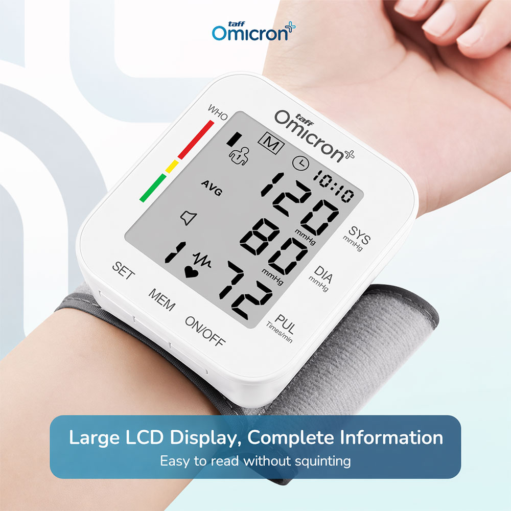 TaffOmicron Tensimeter Digital Pengukur Tekanan Darah Bahasa Inggris - RZ-204 Gambar produk TaffOmicron Tensimeter Digital Pengukur Tekanan Darah Bahasa Inggris - RZ-204