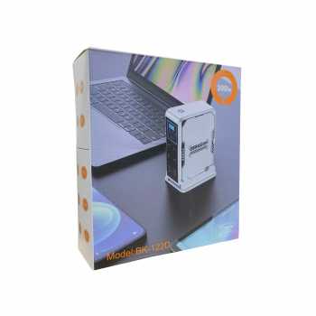 Gambar produk Taffware Charger Station Fast Charging LED USB Type C GaN 300W - BK-122D