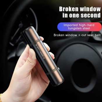 Vexverm Car Safety Tools Window Breaker 2in1 Alat Pemecah Kaca Mobil - V21