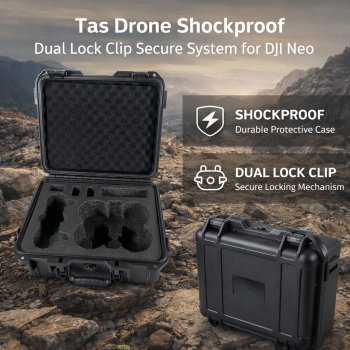 Zintech Tas Drone Hard Case Shockproof Drone Box Portable for DJI Neo - Z35