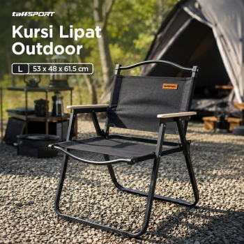 TaffSPORT Kursi Lipat Outdoor Camping Portable Foldable Oxford 600D - YH6
