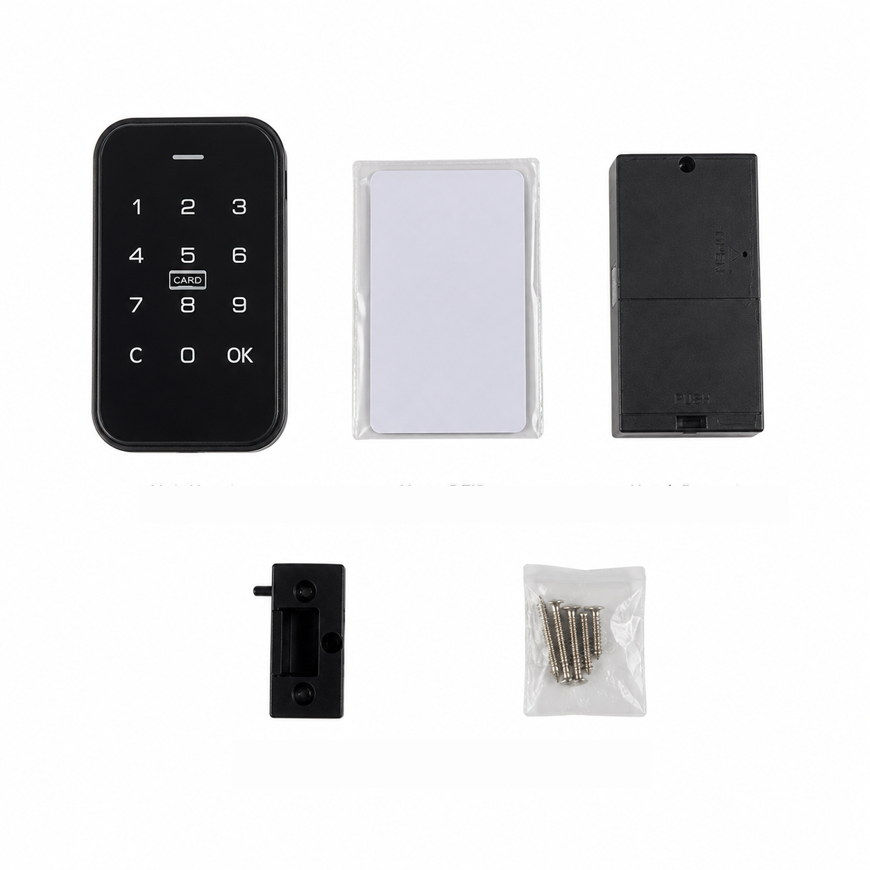 Boland Kunci Lemari Cabinet Drawer Digital Password Lock Sensor Card - BL809 Gambar produk Boland Kunci Lemari Cabinet Drawer Digital Password Lock Sensor Card - BL809 - 5