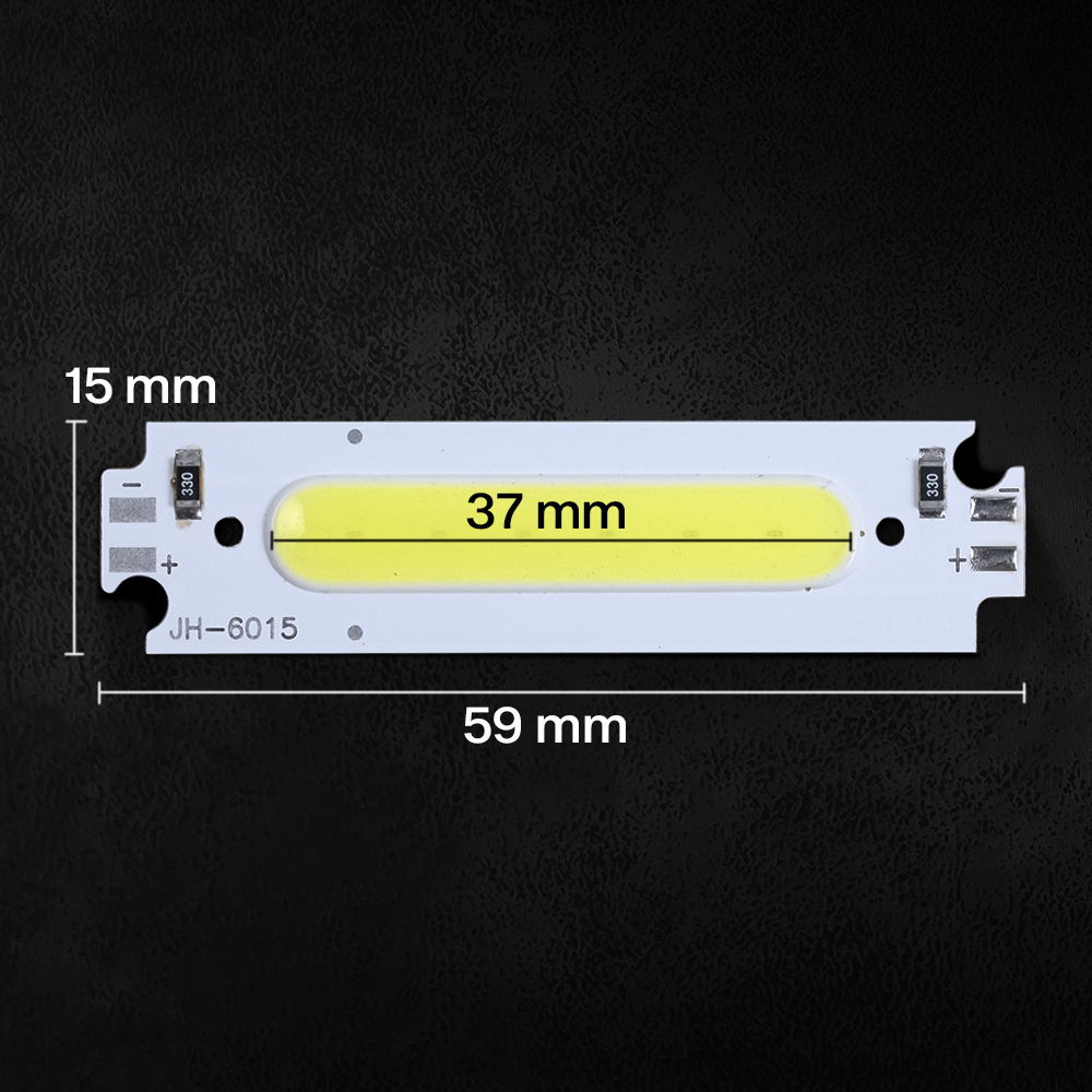 Ovicart Chip LED Lampu COB Car Interior Desk Lamp 4000-4400K 12V 2W - COB6015-DC12-2 Gambar produk Ovicart Chip LED Lampu COB Car Interior Desk Lamp 4000-4400K 12V 2W - COB6015-DC12-2 - 8