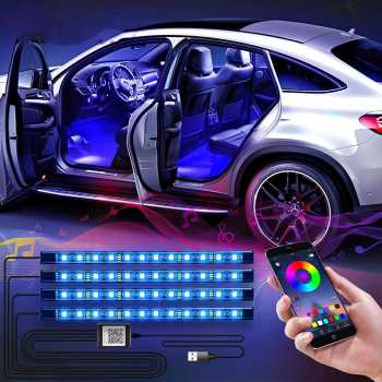 TaffLED Lampu LED Strip DIY Flexible RGB Light 48 LED USB APP Control - AP-2