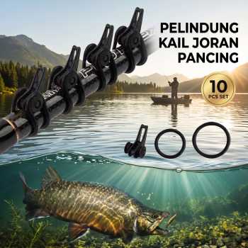 Pelindung Kail untuk Joran Pancing Pengait Hook Keeper 10 PCS